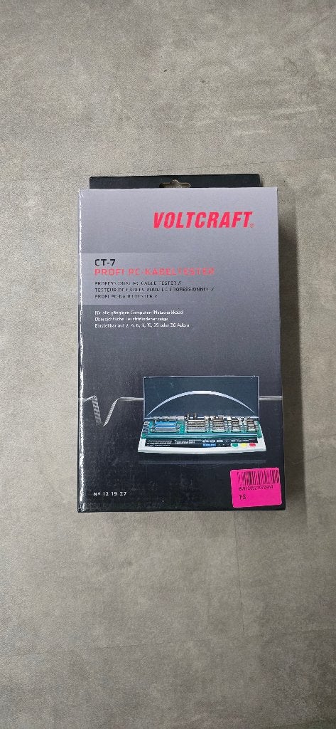 Voltcraft kabeltester, Doe-het-zelf en Bouw, Meetapparatuur, Ophalen of Verzenden, Zo goed als nieuw