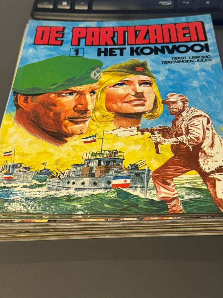 Collectie De Partizanen (1-7), Boeken, Meerdere stripboeken, Ophalen, Gelezen