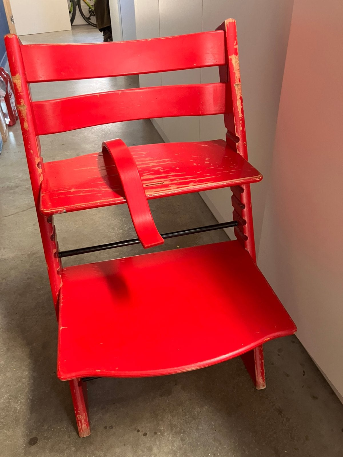 Stokke Tripp Trapp oud model, Kinderen en Baby's, Ophalen, Gebruikt, Meegroeistoel