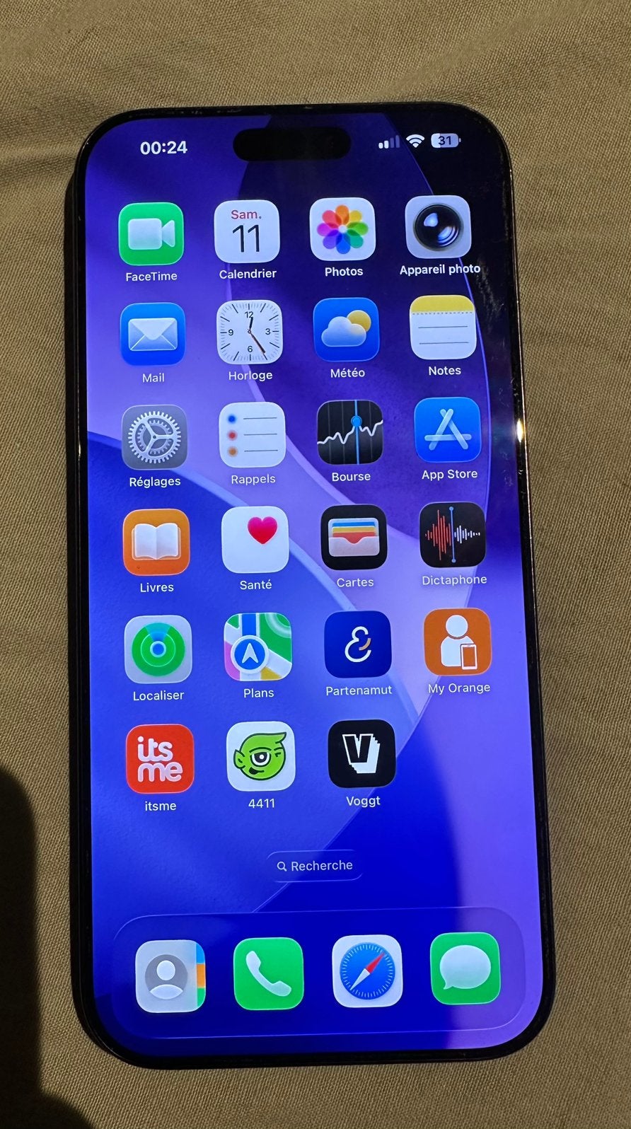 Iphone 16 Pro Max 256gb, Enlèvement ou Envoi, Comme neuf, Noir, IPhone 16