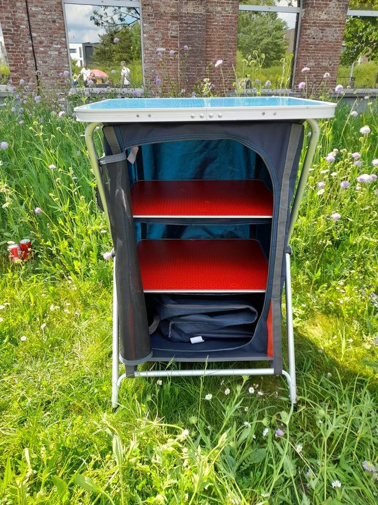 Buitenkeukenkastje, Caravans en Kamperen, Kampeermeubelen, Ophalen