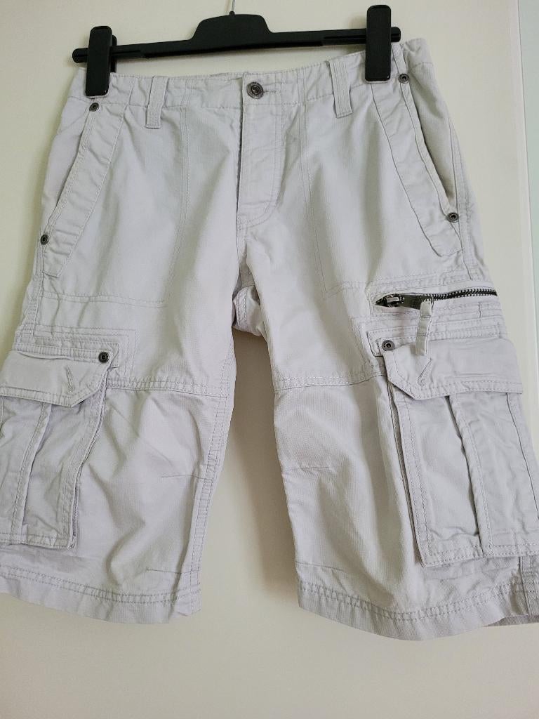 2 BERMUDAS+1 SHORT HOMME, Enlèvement ou Envoi, Comme neuf, Taille 48/50 (M), Beige