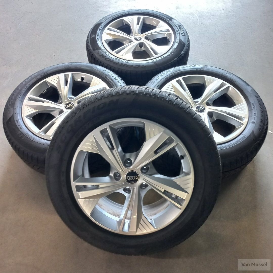 Audi Q6 E-Tron Pirelli Scorpion Winter 235/60/R19 - 255/55/R, Auto-onderdelen, Banden en Velgen, 19 inch, Gebruikt, 255 mm, -