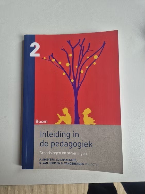 Inleiding in de pedagogiek deel 2, Neuf, Enlèvement ou Envoi, Boom, Enseignement supérieur