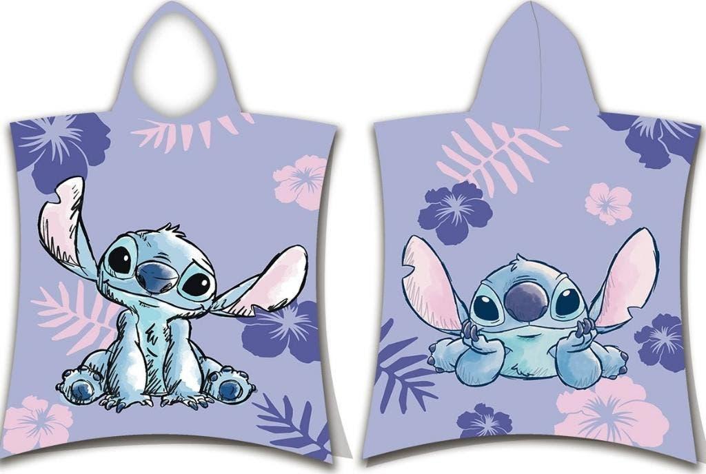 Stitch Badponcho Lila - Disney Badcape - Katoen, Kinderen en Baby's, Kinderkleding | Kinder-zwemkleding, Disney, Meisje, One size