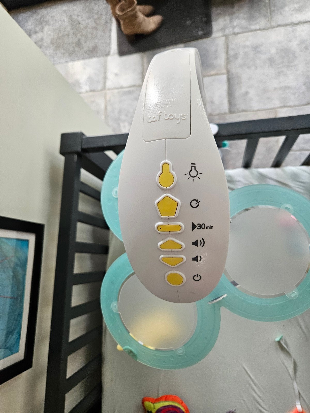 Mobile Taf Toys. Nieuwprijs 60 euro., Kinderen en Baby's, Ophalen of Verzenden, Zo goed als nieuw, Overige vormen