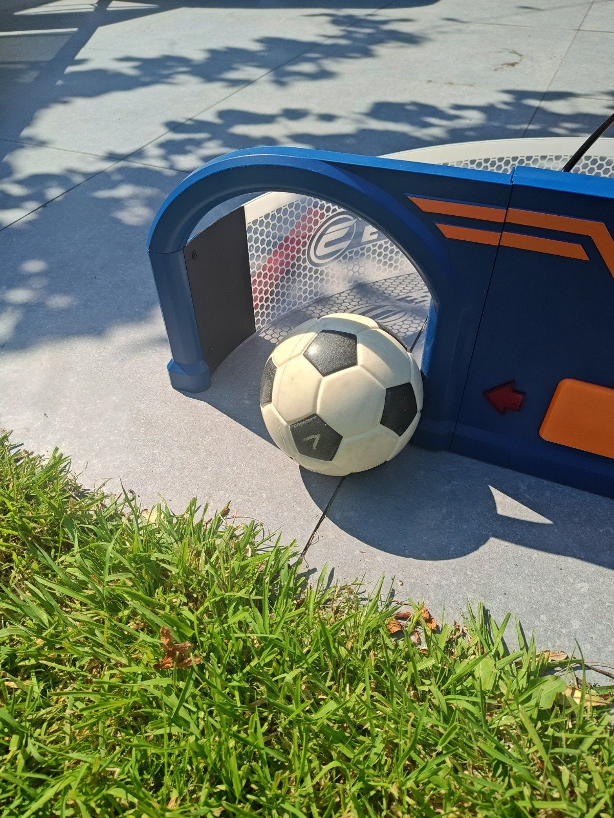 Indoor voetbalspel, Ophalen, Zo goed als nieuw