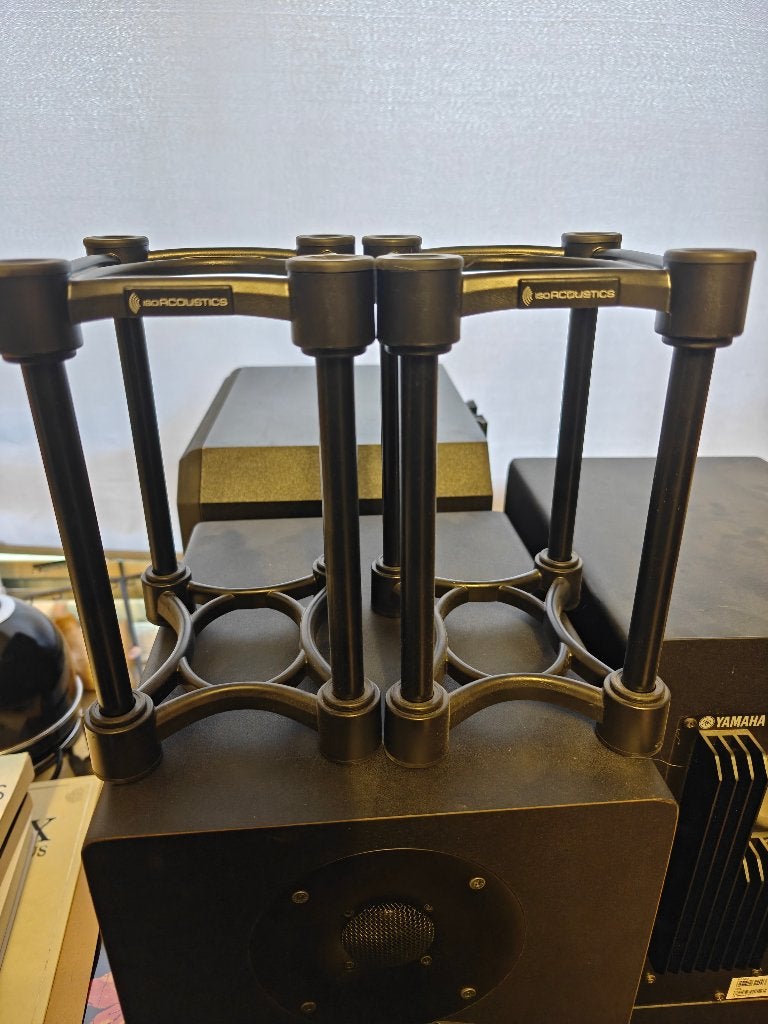 IsoAcoustics Iso-155 Monitorstand, Audio, Tv en Foto, Professionele apparaten, Ophalen of Verzenden, Gebruikt, Audio