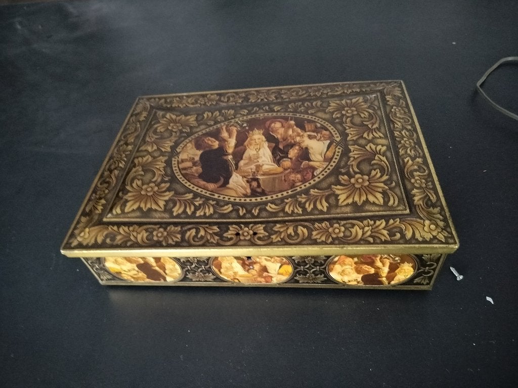 blikken doos, Verzamelen, Ophalen of Verzenden, Gebruikt