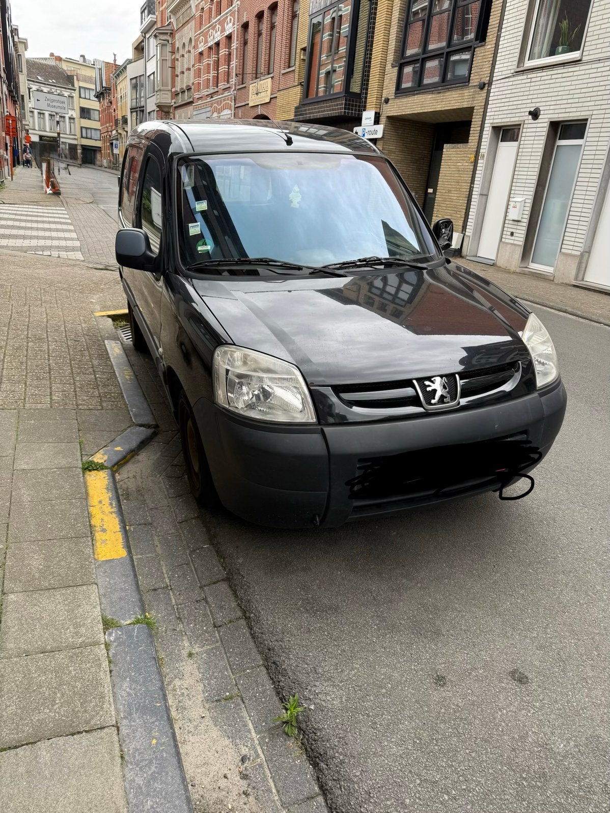 Peugeot partner, Auto's, Zwart, Diesel, Grijs, Particulier