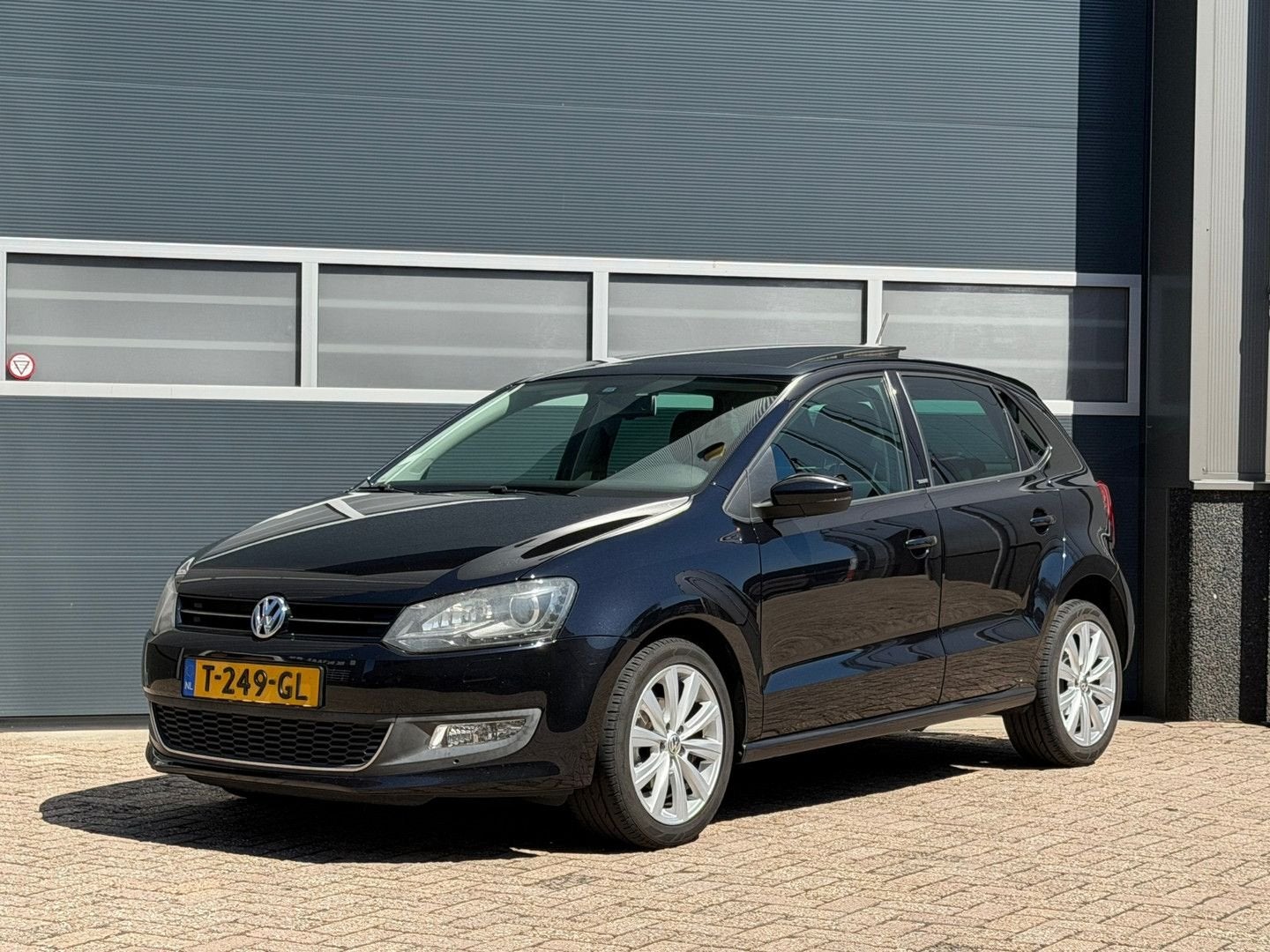 Volkswagen Polo 1.2 TSI Highline bj.2012 Pano|Clima|Cc|Pdc., Auto's, Volkswagen, Parkeersensor, Handgeschakeld, Grijs, Onderhoudsboekje