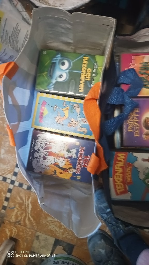 vhs disney, Cd's en Dvd's, VHS | Kinderen en Jeugd, Ophalen, Gebruikt, Tekenfilm, Alle leeftijden