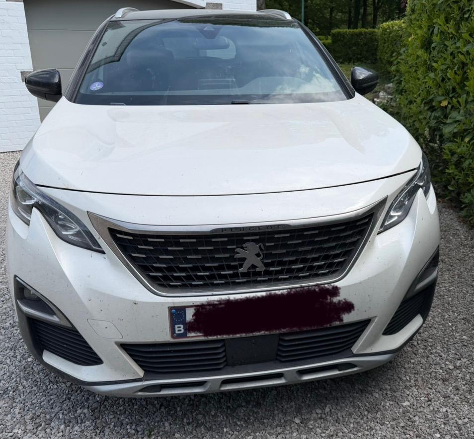 Peugeot 5008, Auto's, Peugeot, Particulier, Open dak, Benzine, Automaat, Wit, Leder, Ophalen