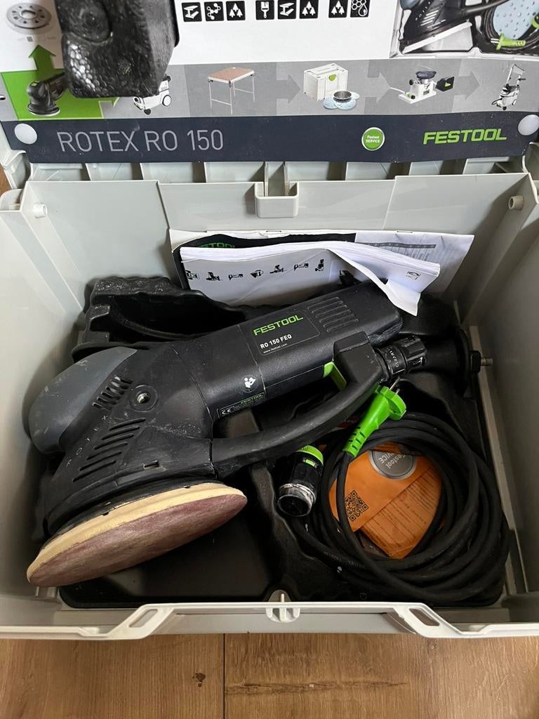 Festool schuurmachine, Doe-het-zelf en Bouw, Gereedschap | Schuurmachines, Ophalen, Zo goed als nieuw