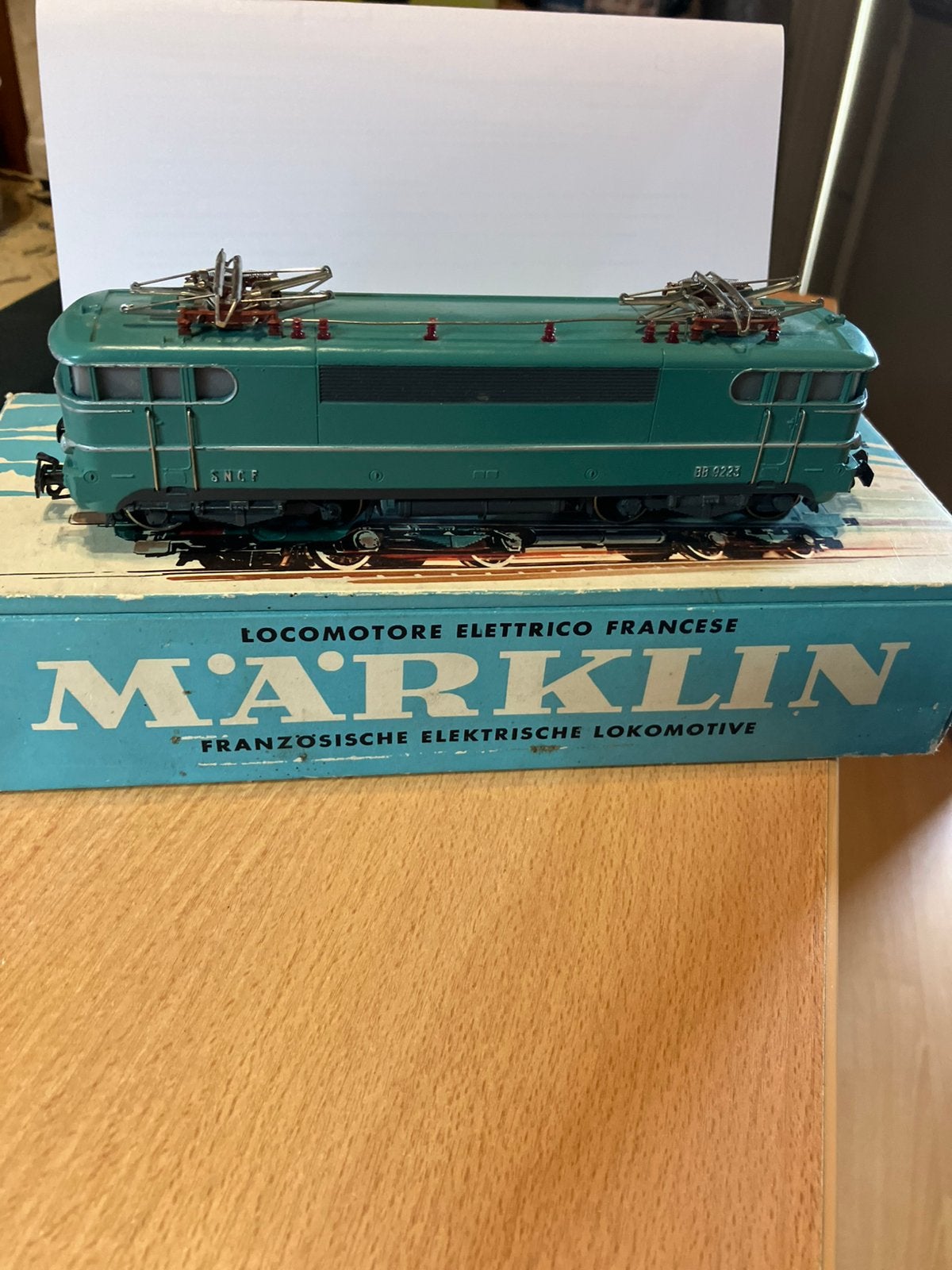 Marklin HO 3038.2 BB 9200 SNCF AC analogique top, Analogique, Enlèvement ou Envoi, Courant alternatif, Utilisé