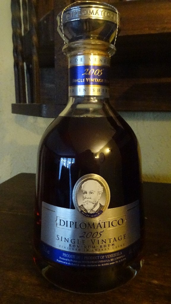 Rhum Diplomatic single vintage 2005, Enlèvement ou Envoi, Pleine, Comme neuf, Autres types