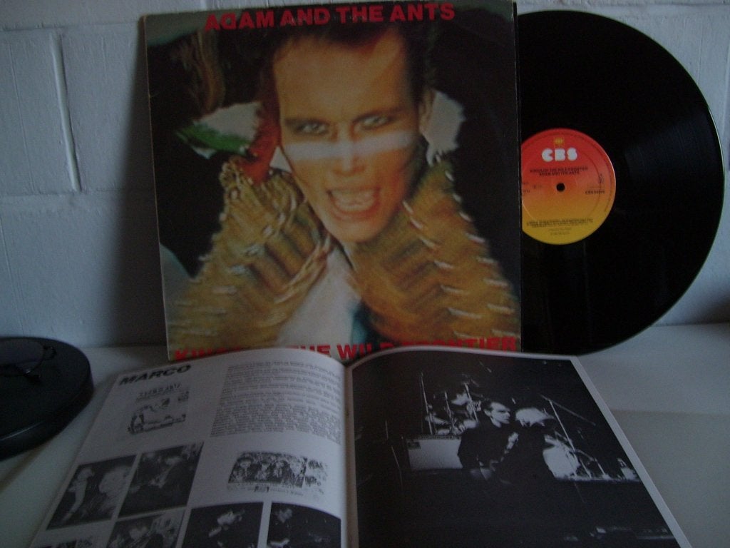 ADAM AND THE ANTS  kings of the wild frontier, LP, Gebruikt, Inclusief boekje, Ophalen of Verzenden