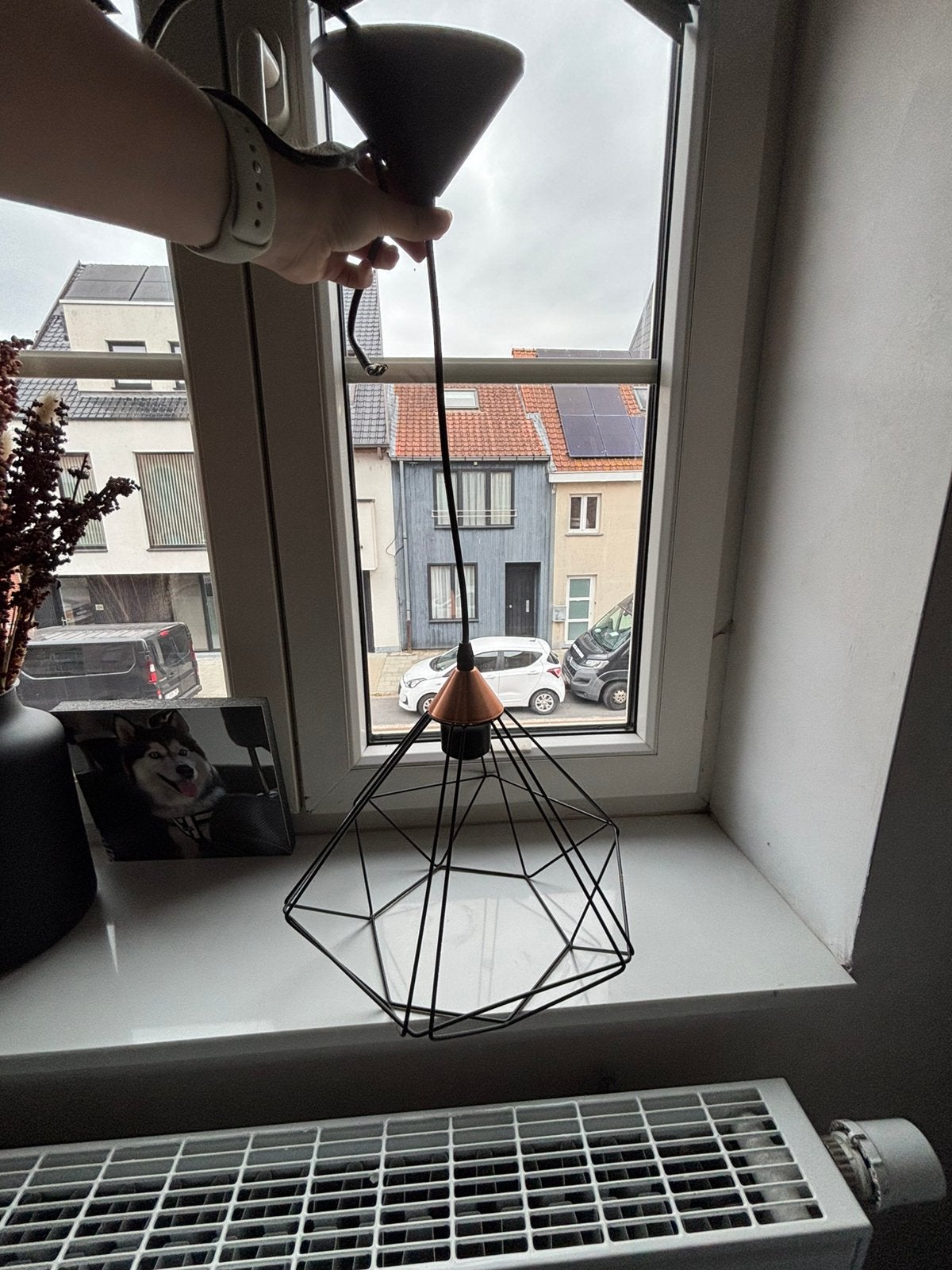 EGLO Tarbes hanglamp, Suspension, Noir, Enlèvement, Eglo