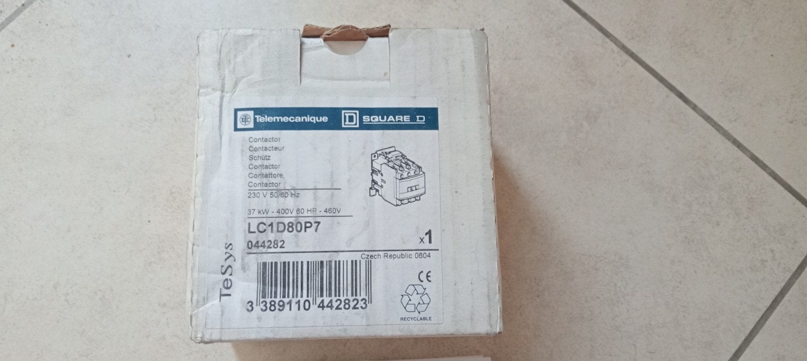 Schneider Electric LC1D80P7 Contacteur Télémécanique, Enlèvement ou Envoi