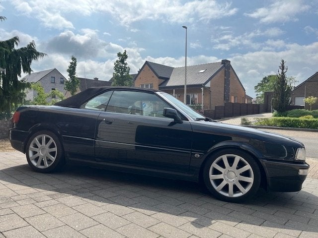 Audi 80 cabrio*verschillende op stock*Meenemers of garantie*, 4 zetels, Cabriolet, Blauw, Leder