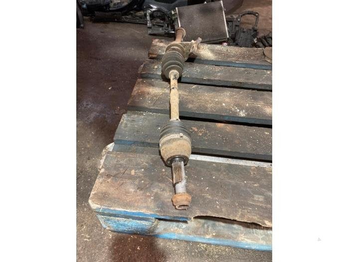 Arbre de transmission avant droit d'un Mazda 2, -, 3 mois de garantie, Mazda, Utilisé