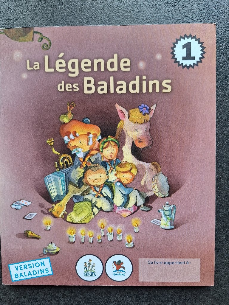 La légende des baladins 1 et 2 (2023), Fiction général, Comme neuf, Enlèvement, Les scouts asbl
