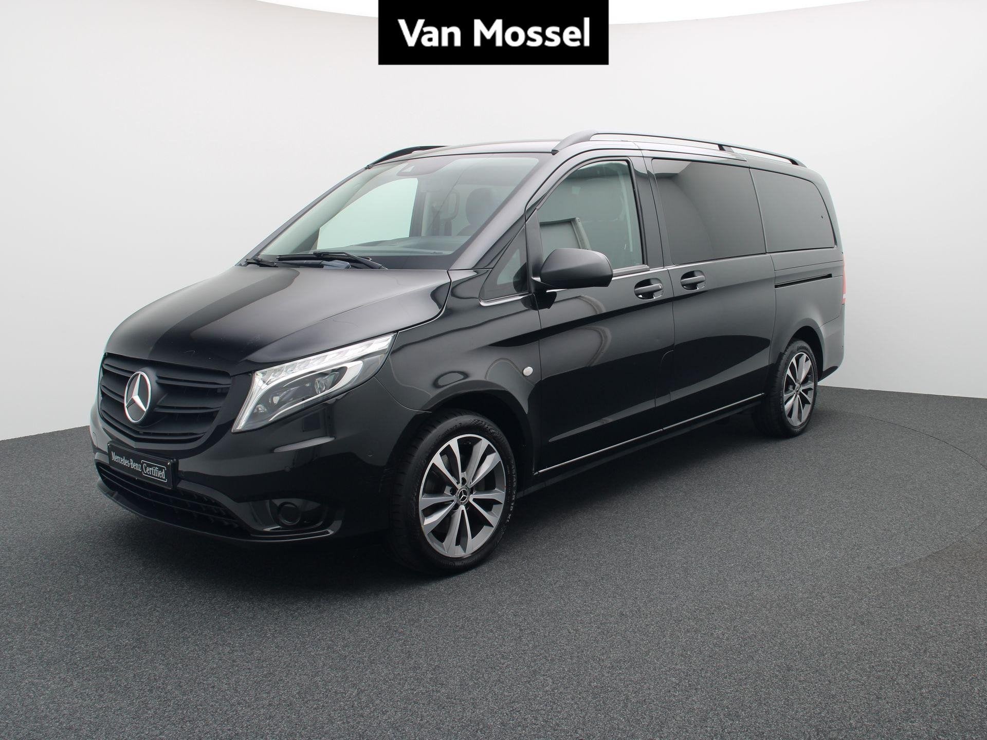 Mercedes-Benz Vito Tourer 119 CDI + DUBBEL CAB + 5-ZIT + PAN, Autos, Entreprise, Carnet d'entretien, 2500 kg, Noir