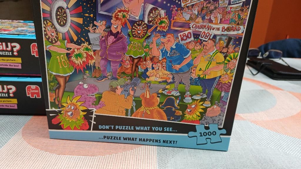 Wasgij puzzels, Enlèvement, 500 à 1500 pièces, Comme neuf, Puzzle