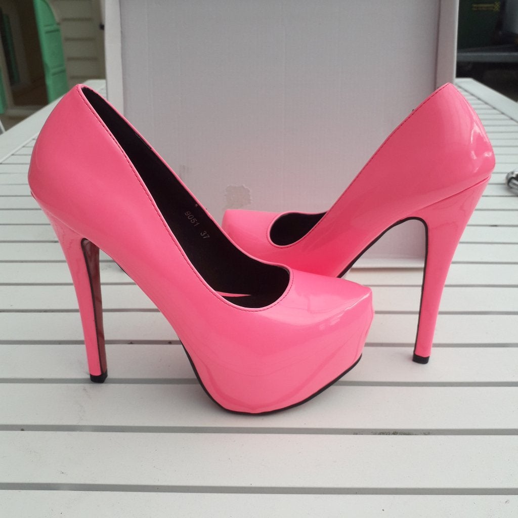 sexy pumps, Verzenden, Nieuw, Schoenen met hoge hakken, Roze