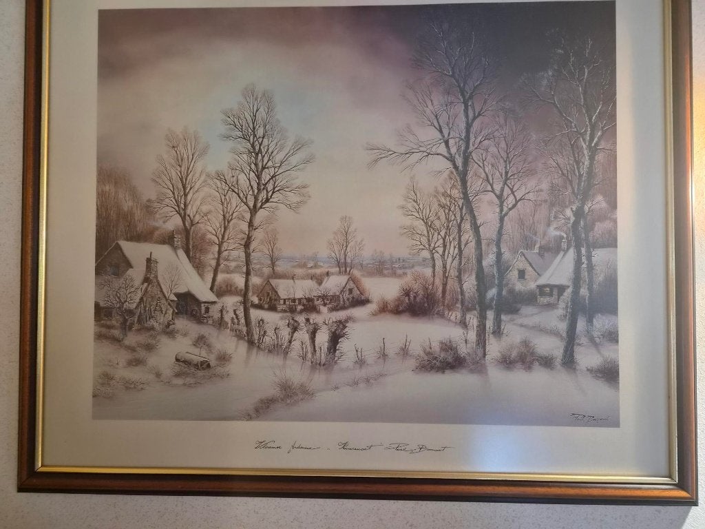 kunst, Ophalen, Gesigneerd, Landschap