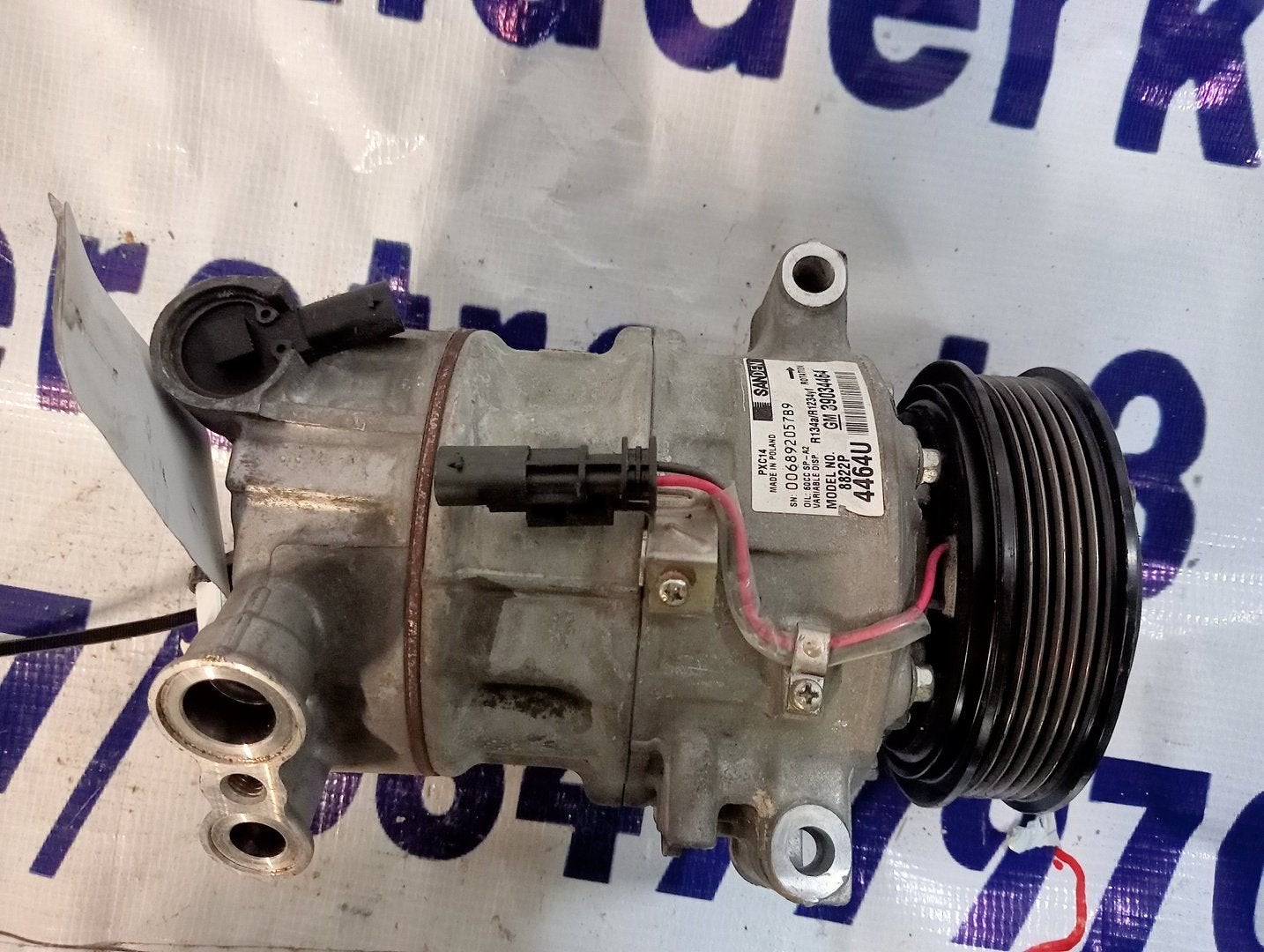 Opel Astra K (2015 - 2022) Airco pomp 39034464, Auto-onderdelen, Gebruikt, -, Overige automerken, -