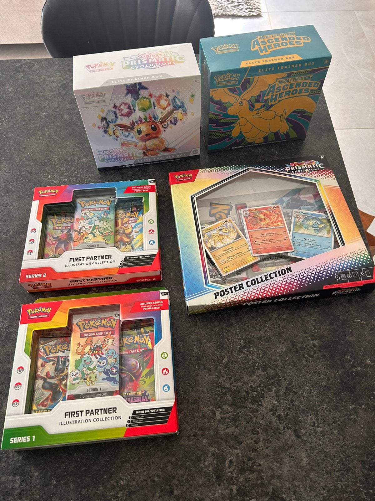 Prismatic ETB, Ascended ETB, Prismatic Poster collection..., Ophalen, Zo goed als nieuw