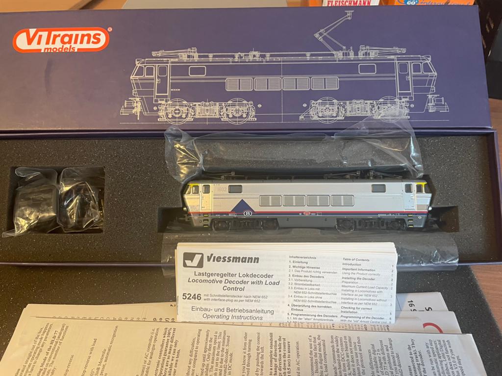Vitrains 1602 NMBS HO DC nr 2170, Hobby en Vrije tijd, Nieuw, Ophalen, Overige merken, Gelijkstroom