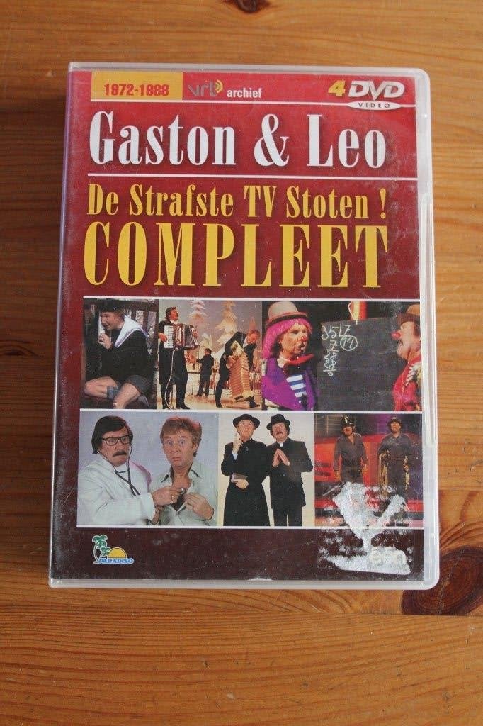 Gaston & Leo  de strafste tv stoten compleet, Alle leeftijden, Ophalen of Verzenden, Zo goed als nieuw, Tv-programma of Sketches