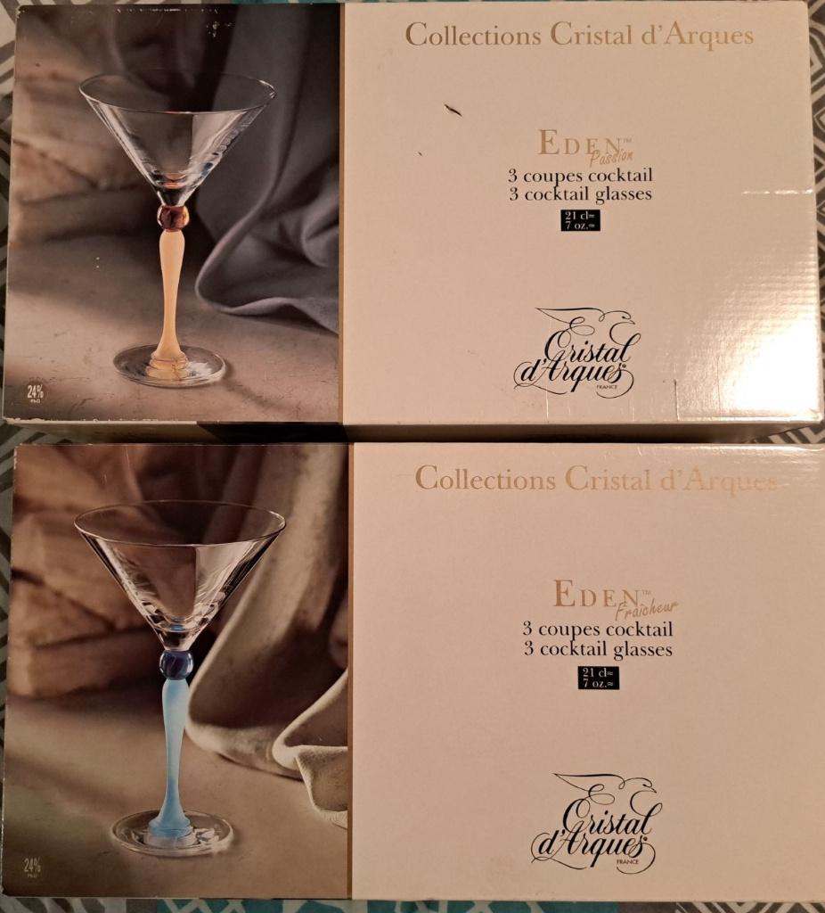 24 verres Cristal d'Arques, Enlèvement ou Envoi