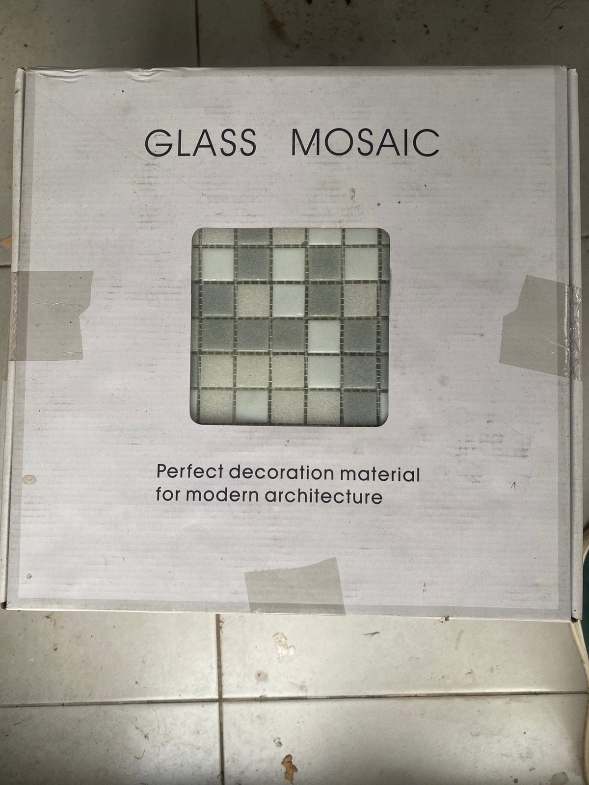 mosaïque de verre, Bricolage & Construction, Enlèvement, Comme neuf