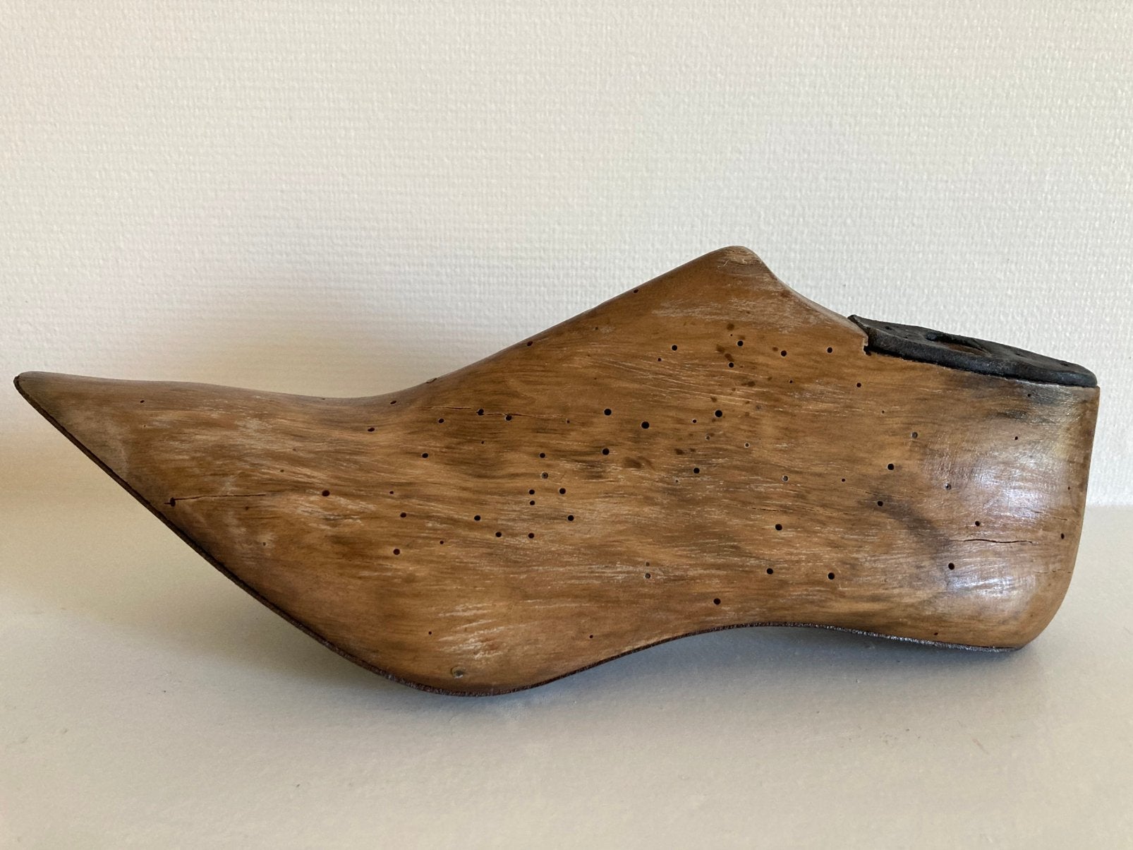 Schoenleest -  model hout/metaal - decoratie, Ophalen