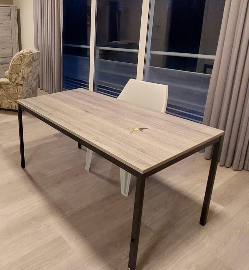 tafel, Ophalen, Zo goed als nieuw, Rechthoekig, Overige materialen