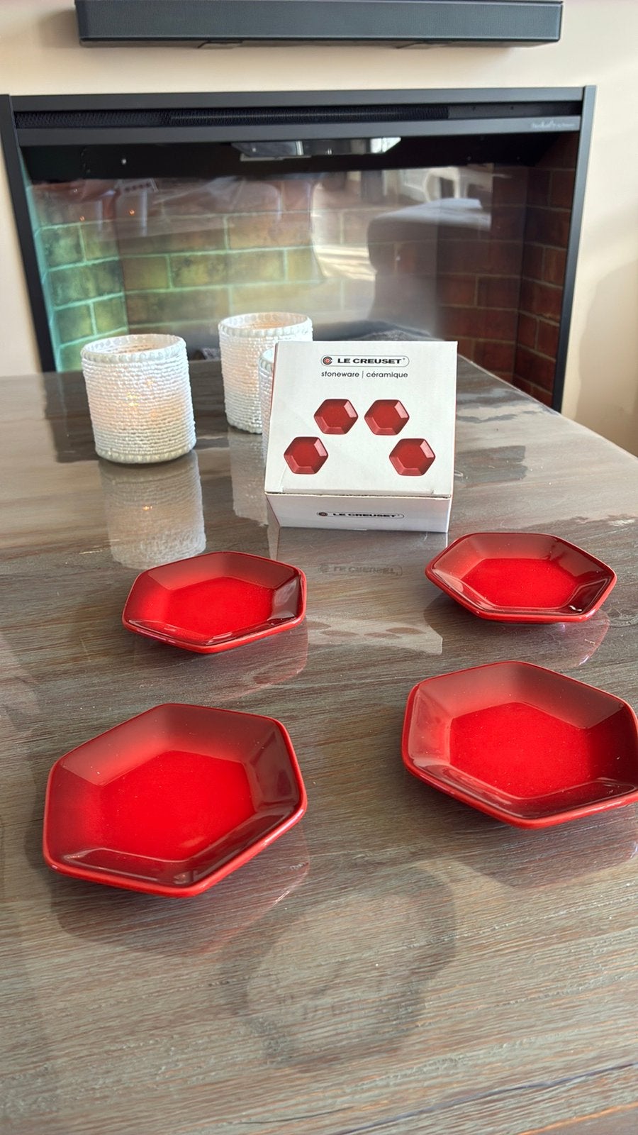 Le creuset schaaltjes, Ophalen of Verzenden, Zo goed als nieuw