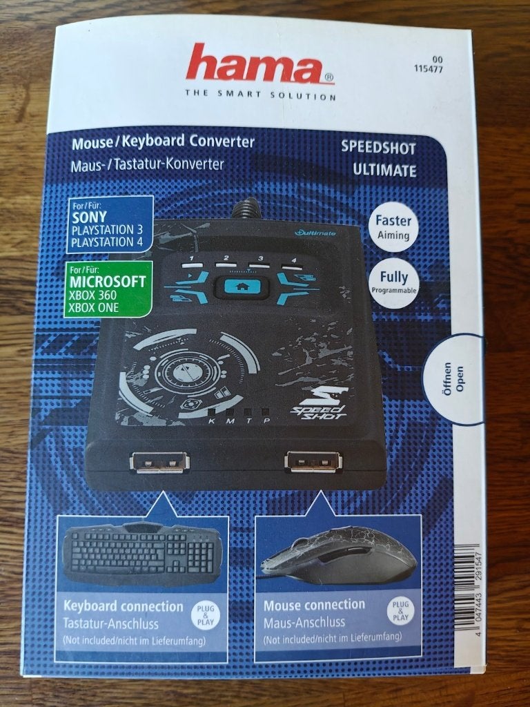 Convertisseur souris/clavier Speedshot Ultimate PS3/PS4/Xbox, Consoles de jeu & Jeux vidéo, Enlèvement ou Envoi, Autres marques