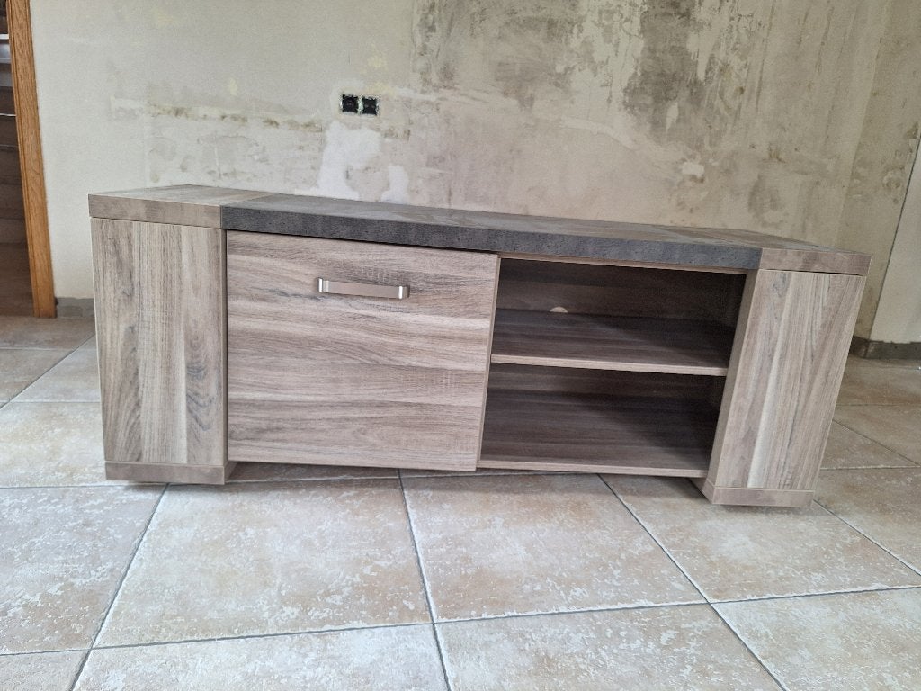 TV meubel + salontafels, Moins de 100 cm, 100 à 150 cm, Enlèvement, Utilisé