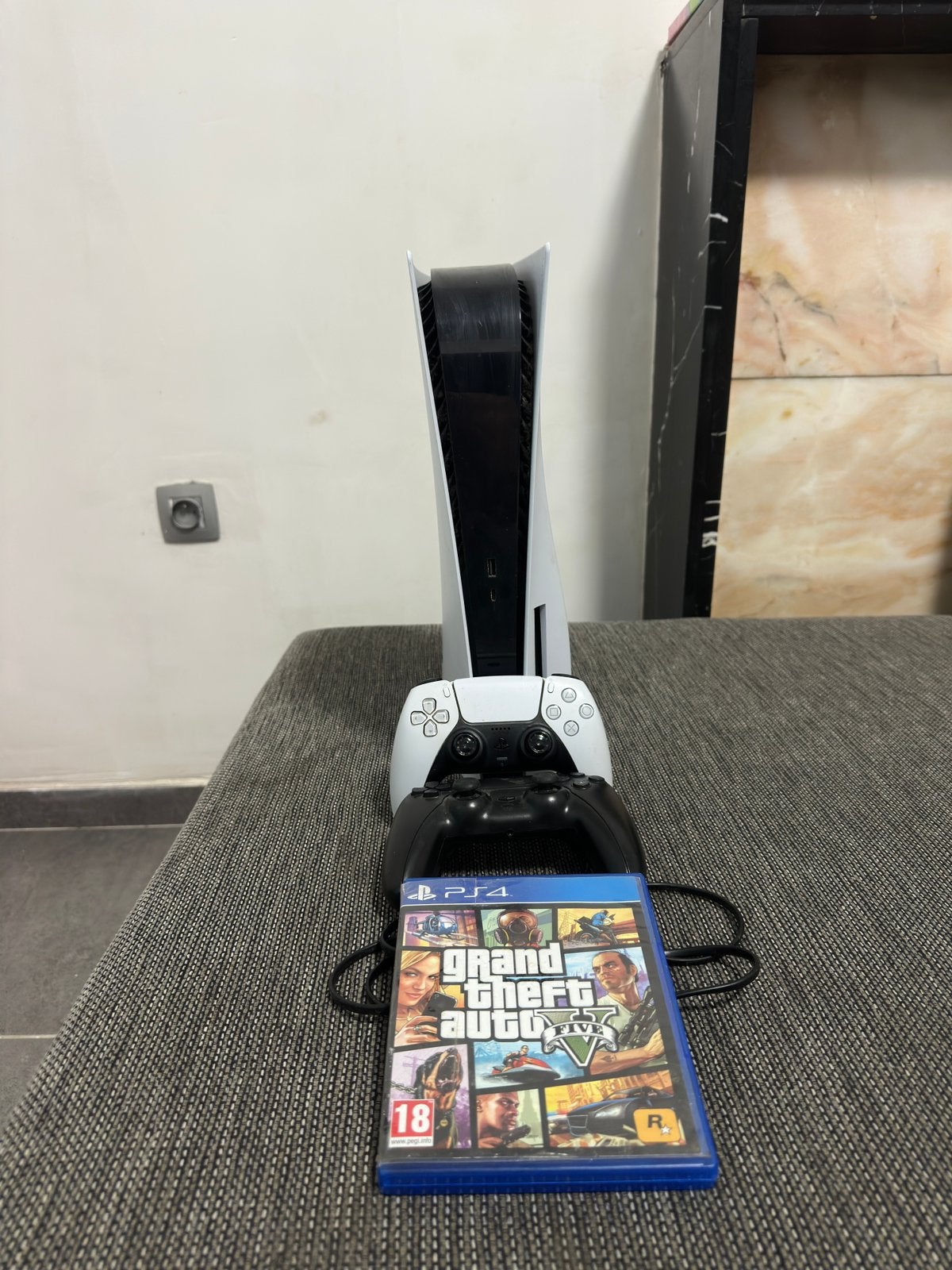 Ps5 fat avec lecteur de disque., Enlèvement, Comme neuf