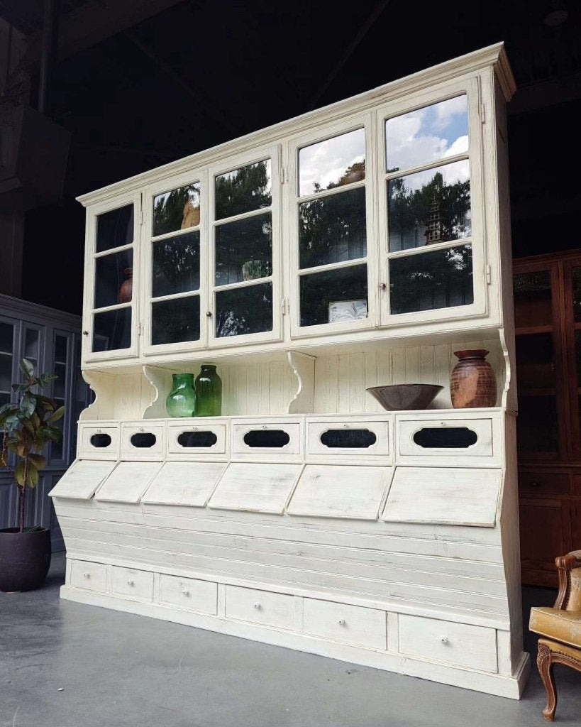 Geweldige antieke Winkelkast | Hoge Apothekerskast  #3942, Antiek en Kunst, Ophalen of Verzenden