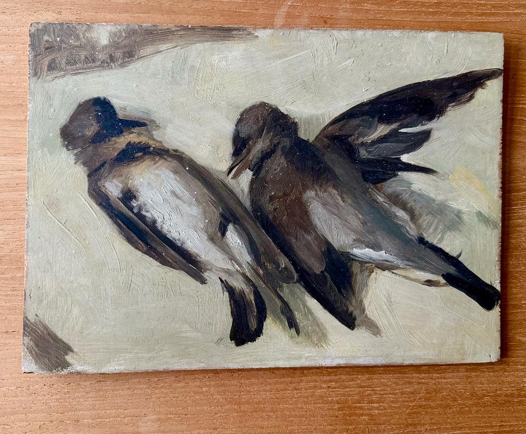Peinture sur bois jacques Dormont, Antiquités & Art, Enlèvement