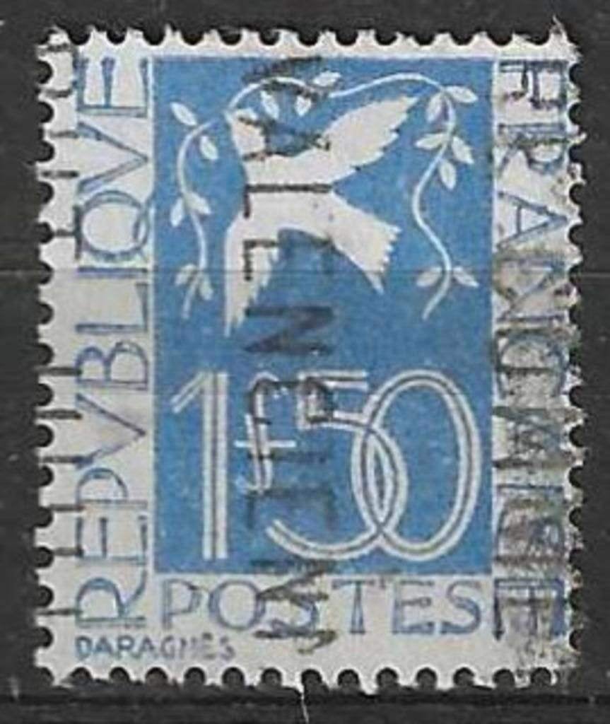 France 1934 - Yvert 294 - Daragnes Colombe de la paix (ST), Envoi, Affranchi
