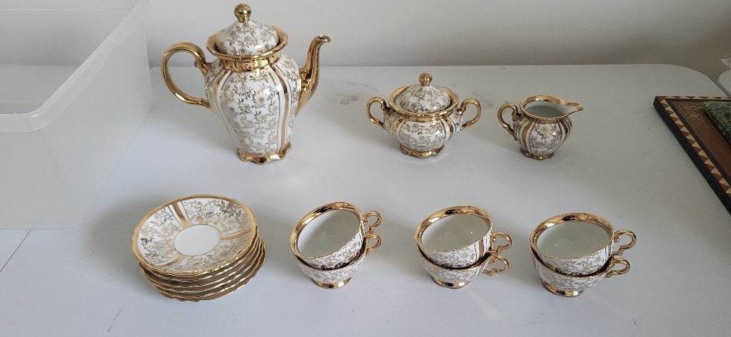 Imitatie Versailles theeservies, Antiek en Kunst, Ophalen
