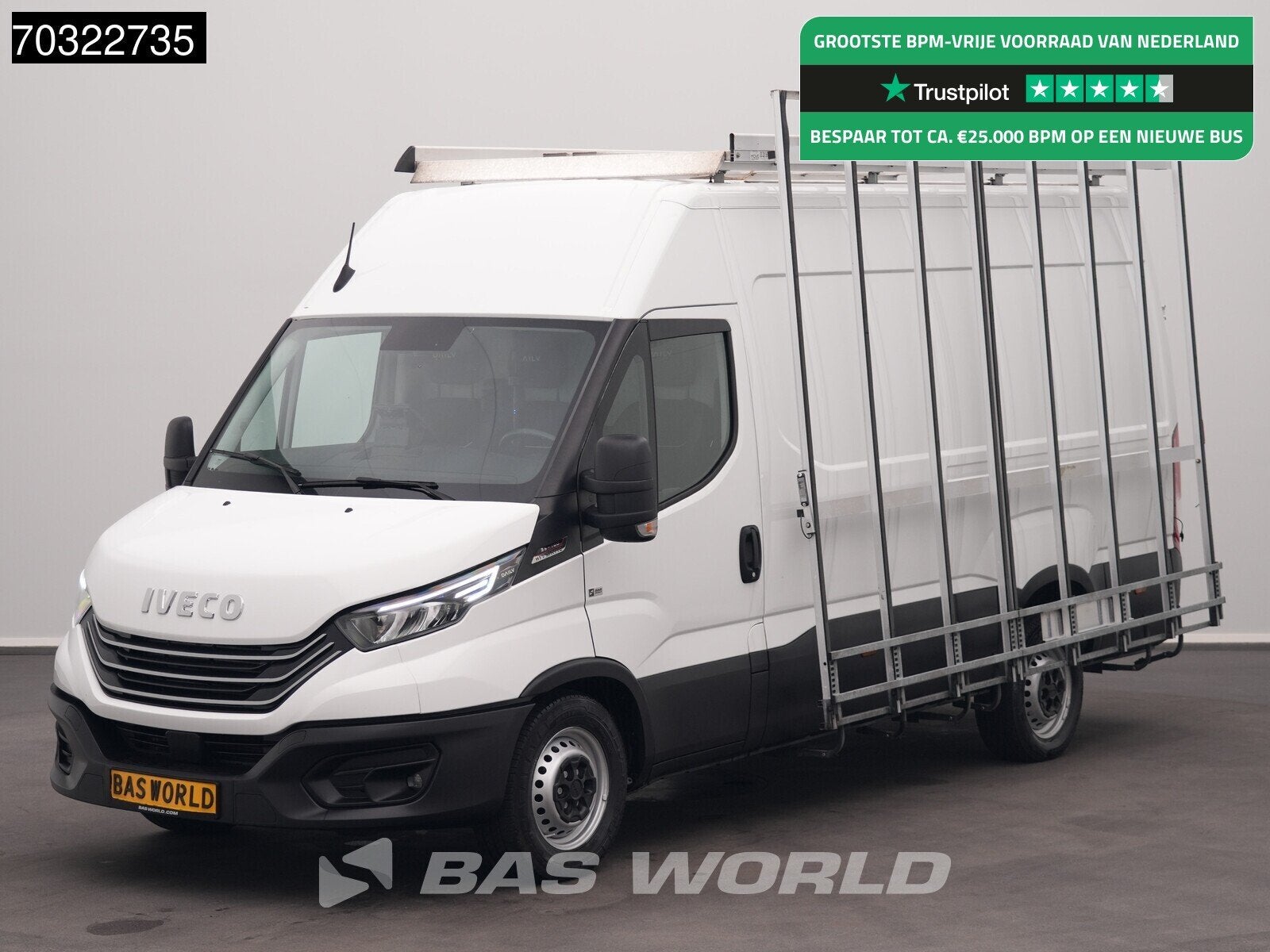 Iveco Daily 35S18 3.0L Automaat L2H2 ACC LED Airco Cruise Im, Autos, 2382 kg, Achat, Euro 6, Entreprise