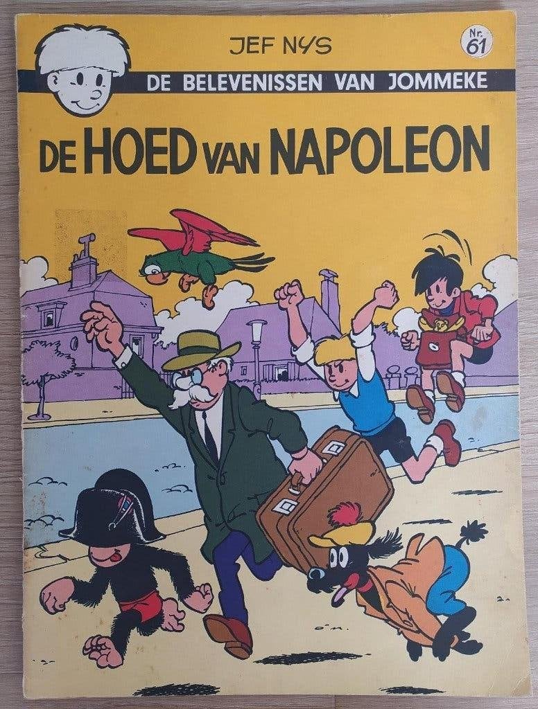 Jommeke - De hoed van Napoleon (1974) ( misprint / misdruk ), Ophalen of Verzenden