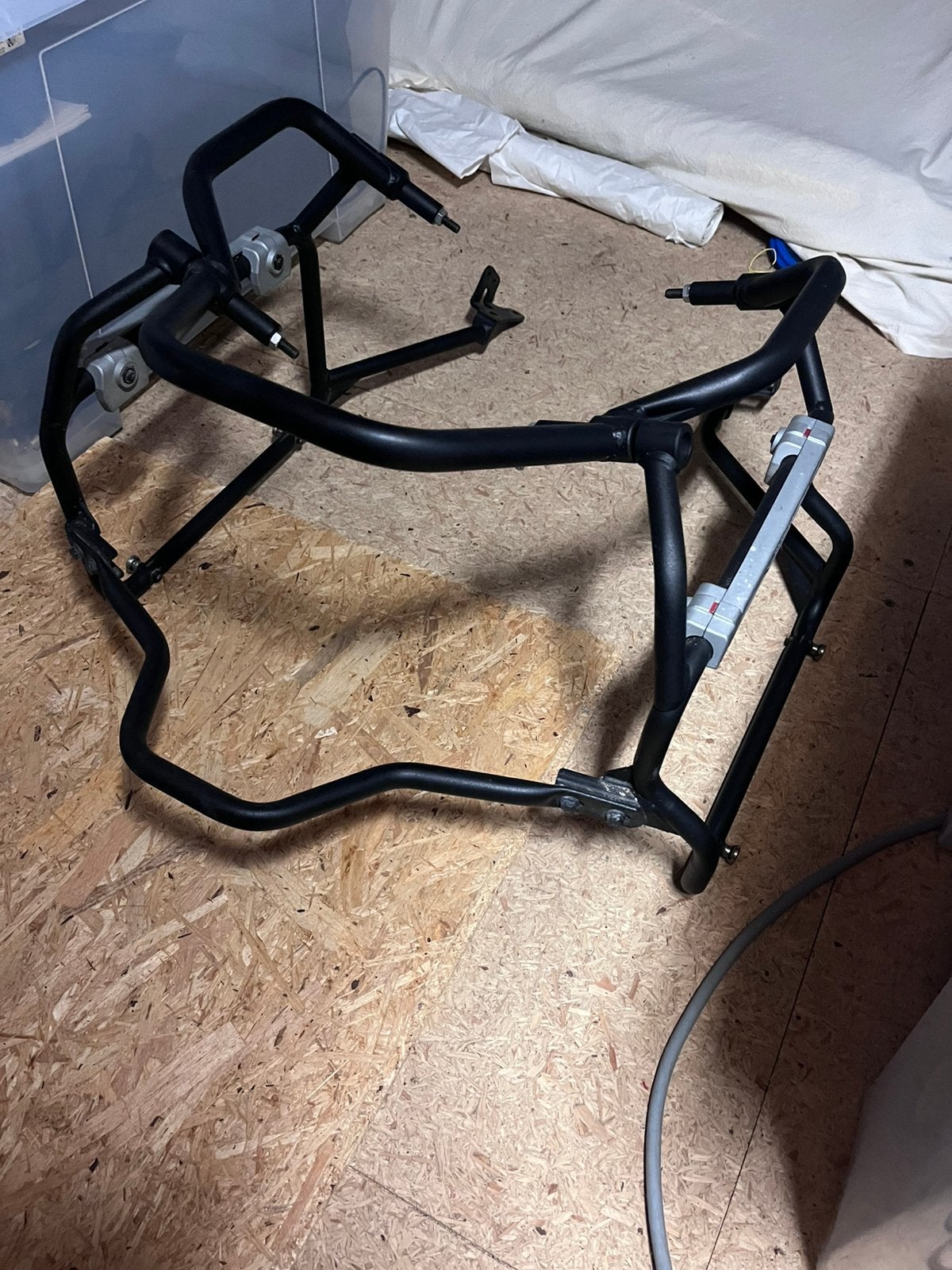 Tenere 700 oem alu zijkofferset met bevestigingsbeugel, Ophalen