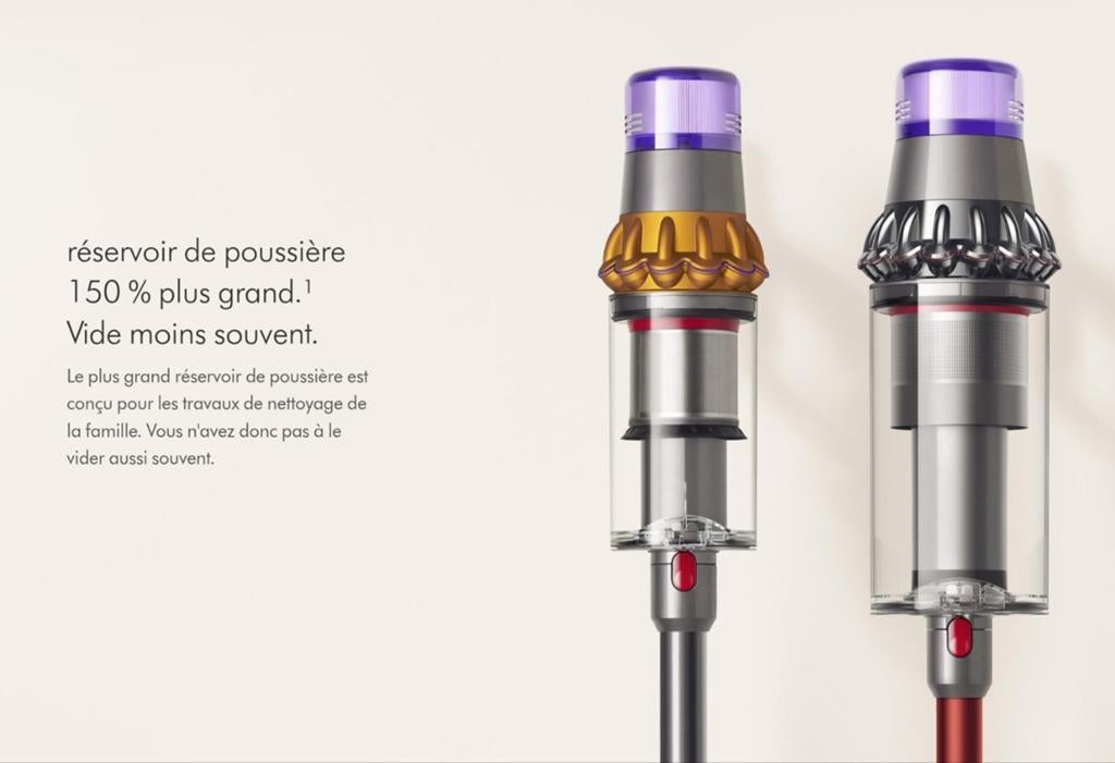 Dyson Cyclone Outsize Absolute XXL, Electroménager, Aspirateurs, Aspirateur balai, Dyson, Sans fil, Réservoir, Enlèvement ou Envoi